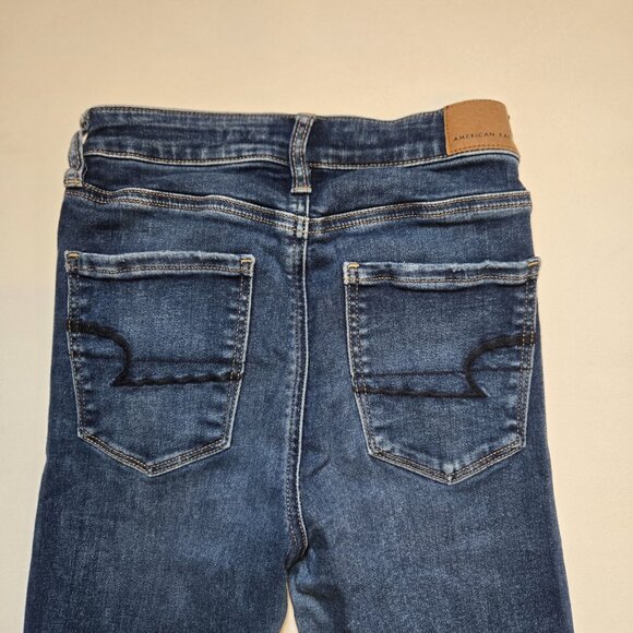 American Eagle Jeans Super Hi-Rise Jegging Next Level Stretch Women's Size 2 - Picture 13 of 13